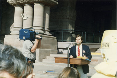 P.O.W.E.R. rally at Queen's Park