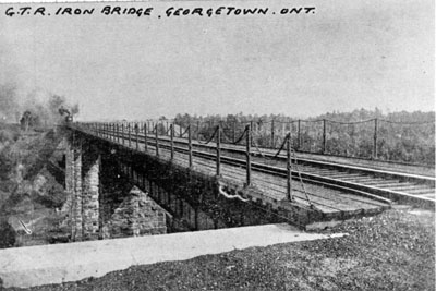 Grand Trunk Railway iron bridge