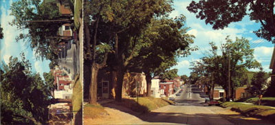 Main street looking south 1969