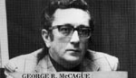 George McCague 1973