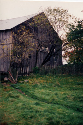 The former Hornby drill shed 1990