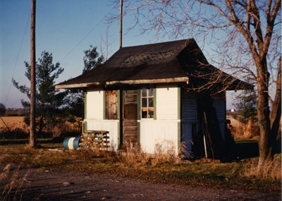 The former Stewarttown flag station 1969