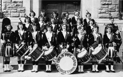 Georgetown Girls pipe band