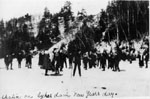 Skating on Sykes dam on New Year's Day 1908