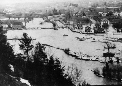 Credit River flood 1912