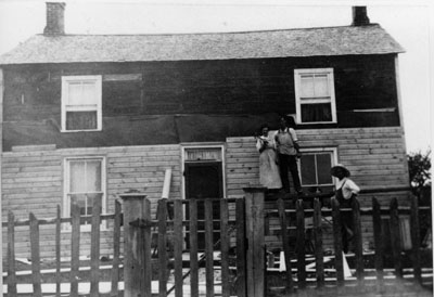 Putting pine siding on a two storey house