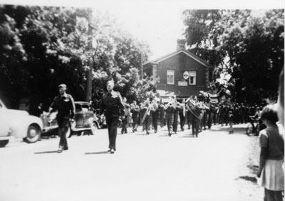 Armed Forces parade 1946