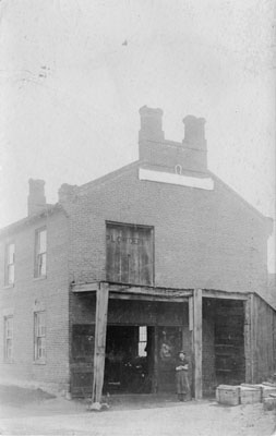 Blacksmith shop on Prince Street