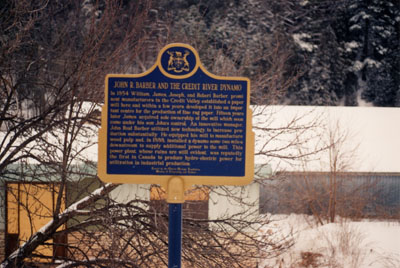 Historical Plaque 1991