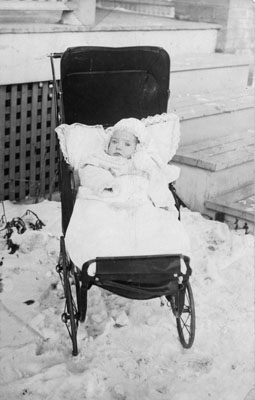 Baby in a Carriage 1954