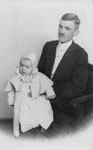 William McDonald & Infant Son c1903