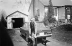 Bill McDonald at 243 Guelph Street - 1952
