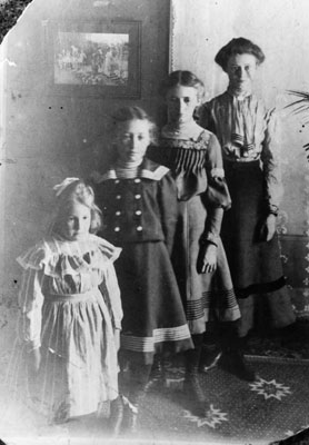 Dora, Clara Belle, Irene, and Margaret Maw