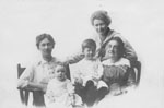 Margaret Maw Clayton and Family c1914