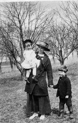 Irene May Erdman, Catherine and James Clayton