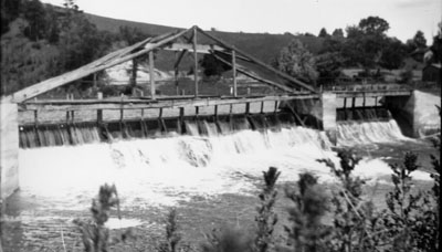 Footbridge over Credit River c1910