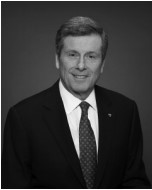 His Worship John Tory, Mayor of Toronto