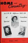 Home & Country Newsletters (Stoney Creek, ON), Fall 1957