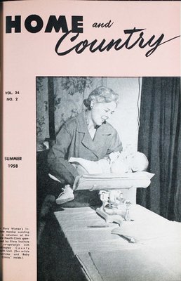 Home & Country Newsletters (Stoney Creek, ON), Summer 1958