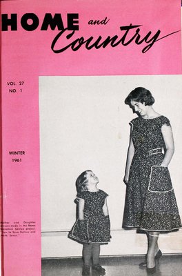 Home & Country Newsletters (Stoney Creek, ON), Winter 1961