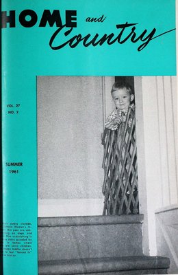 Home & Country Newsletters (Stoney Creek, ON), Summer 1961