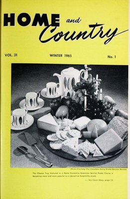 Home & Country Newsletters (Stoney Creek, ON), Winter 1965