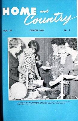 Home & Country Newsletters (Stoney Creek, ON), Winter 1968