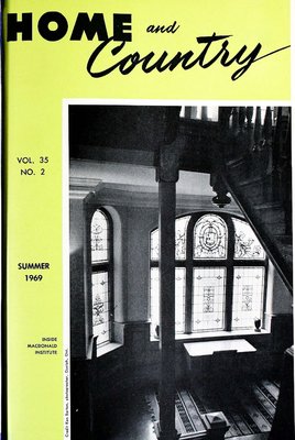 Home & Country Newsletters (Stoney Creek, ON), Summer 1969