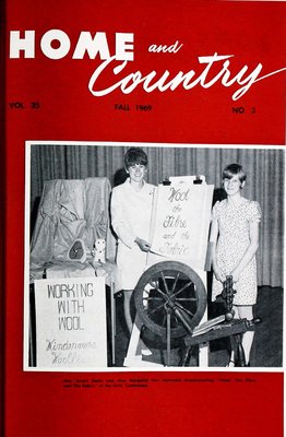 Home & Country Newsletters (Stoney Creek, ON), Fall 1969