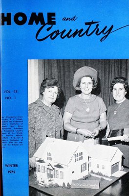 Home & Country Newsletters (Stoney Creek, ON), Winter 1972