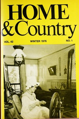 Home & Country Newsletters (Stoney Creek, ON), Winter 1976