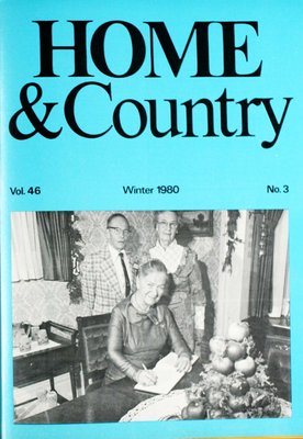 Home & Country Newsletters (Stoney Creek, ON), Winter 1980