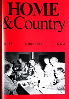 Home & Country Newsletters (Stoney Creek, ON), Winter 1981