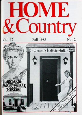 Home & Country Newsletters (Stoney Creek, ON), Fall 1985