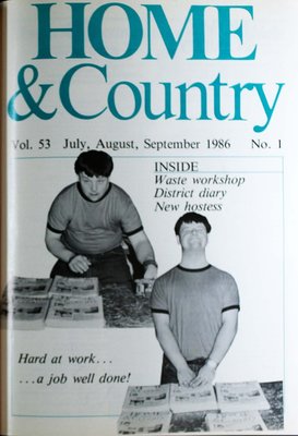 Home & Country Newsletters (Stoney Creek, ON), July, August, September 1986