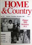Home & Country Newsletters (Stoney Creek, ON), October, November, December 1987