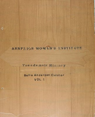 Arnprior WI Tweedsmuir Community History - Volume 5