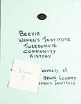 Bervie WI Tweedsmuir Community History, Volume 5