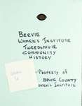 Bervie WI Tweedsmuir Community History, Volume 6.2