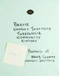 Bervie WI Tweedsmuir Community History, Volume 9