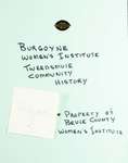 Burgoyne WI Tweedsmuir Community History, Volume 2