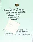 Eden Grove-Cargill WI Tweedsmuir Community History, Volume 6