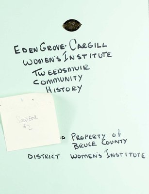 Eden Grove-Cargill WI, Scrapbook 2