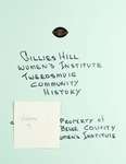 Gillies Hill WI Tweedsmuir Community History, Volume 7