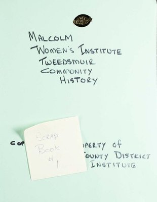 Malcolm WI, Scrapbook 1