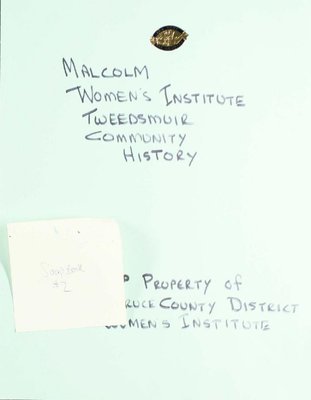 Malcolm WI, Scrapbook 2