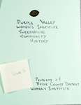 Purple Valley WI Tweedsmuir Community History, Volume 10
