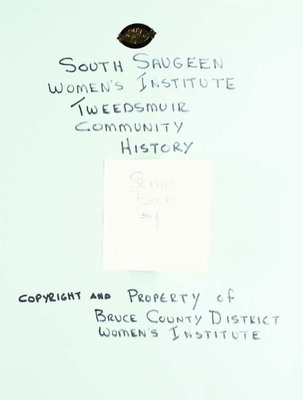 South Saugeen WI Scrapbook, Volume 4