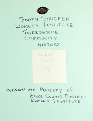 South Saugeen WI Scrapbook, Volume 8