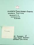 Walkerton Young Women's Evening WI Tweedsmuir Community History, Volume 1